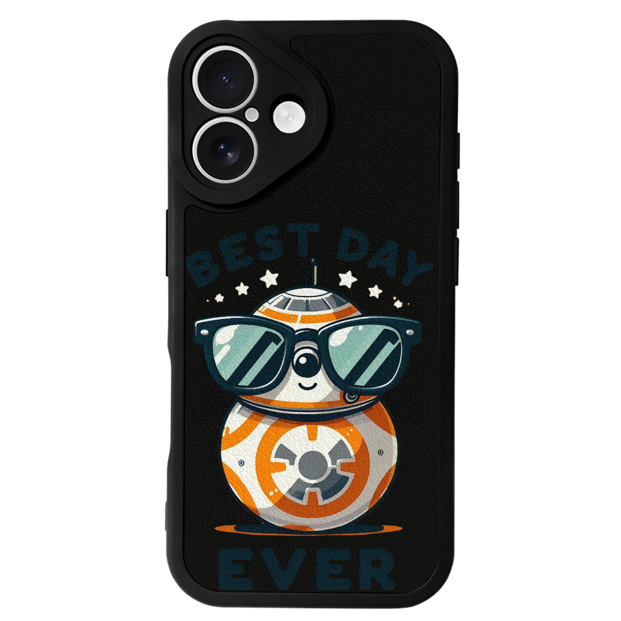 （画像用） スター・ウォーズ Star Wars 【iPhone 16シリーズ対応】シリコンスマホケース（レザー調） 材質：シリコン